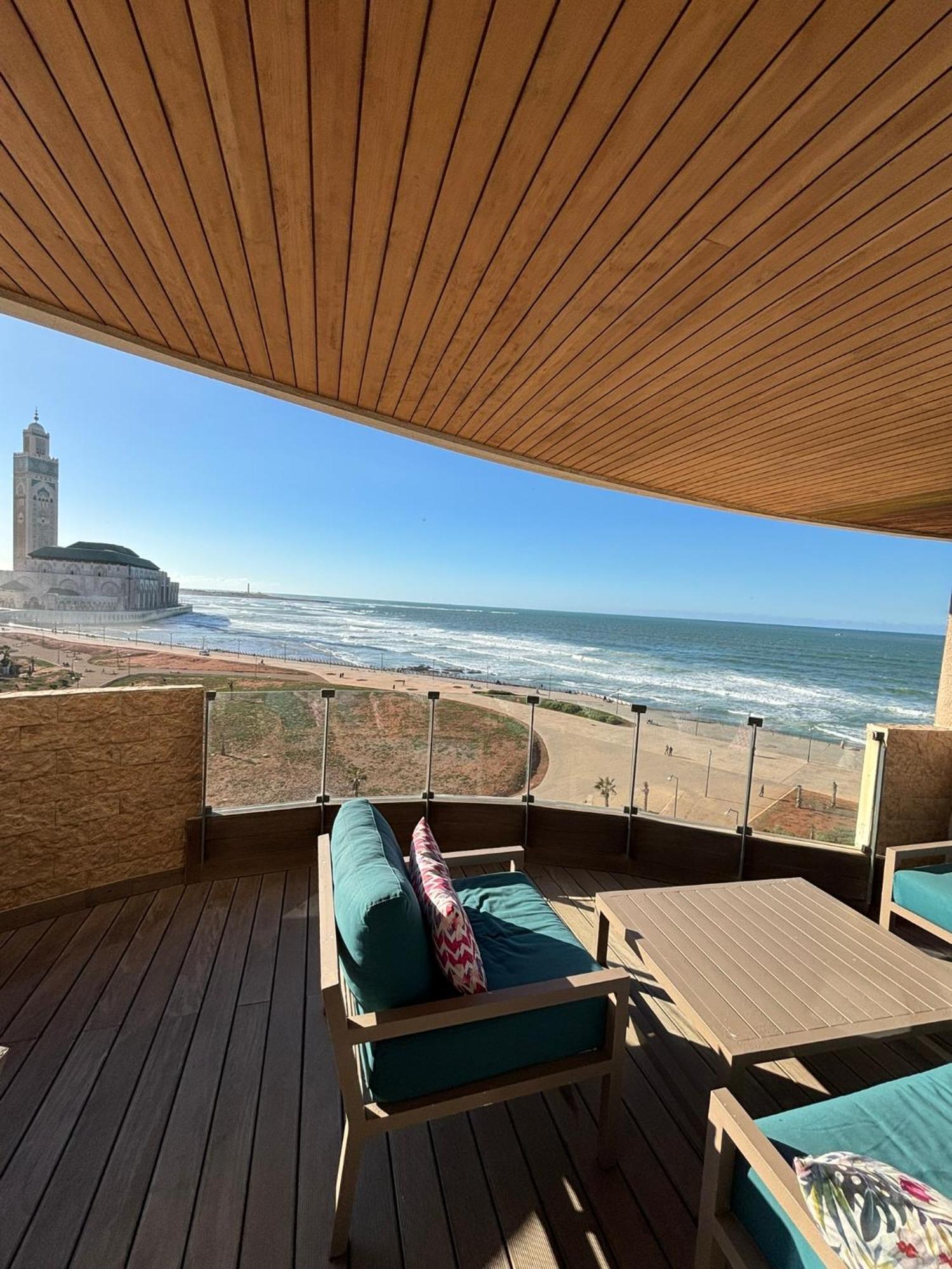 公寓 Marina Casa Del Mar - Amazing Sea & Mosque Views 卡萨布兰卡